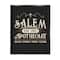 Stupell Industries Salem Apothecary Vintage Sign Framed Floater Canvas Wall Art